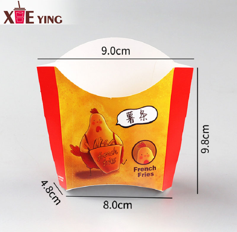 Custom French Fries Boxes  Packaging Wholesale With Logo