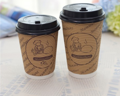 8 Oz Double Walled of Hot Coffee Paper Cup
