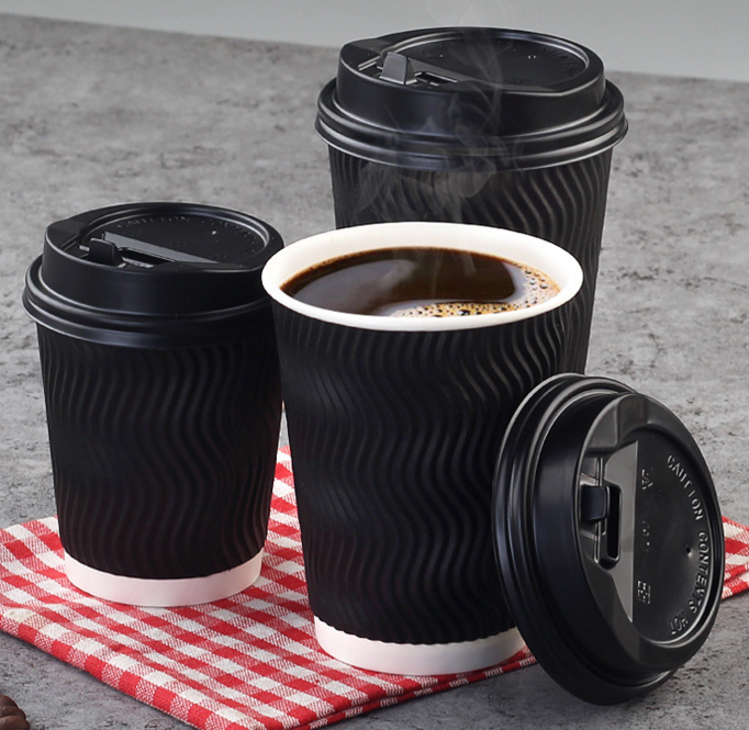 China custom printed disposable hot coffee paper cup