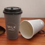 Disposable Hot Paper Cup with Lids